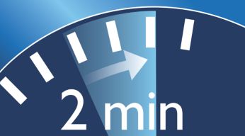 Smartimer helps you meet recommended brushing time
