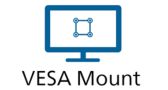 最適なセットアップを可能にする VESA マウント