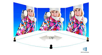 IPS-ADS wide-view technology for image and color accuracy