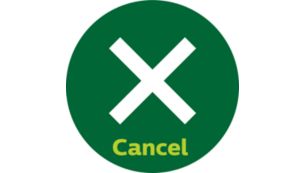 Función de cancelación para detener el tostado en el momento en que desee