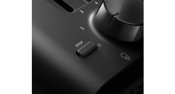 Cancel to stop toasting at any moment you like