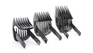 Adjustable hair combs for the best clipping results