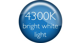 CrystalVision 4300K bright white light for style upgrade