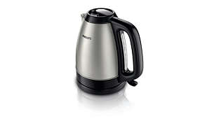 Easy to read water level indicator | Philips Metallic Electric Kettle