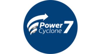 PowerCyclone 7 поддържа силна всмукателна мощност за по-дълго