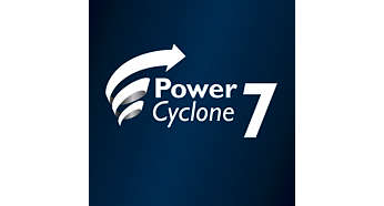 Olağanüstü emiş gücü için PowerCyclone 7