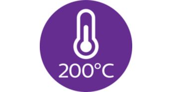 Temperatură de coafare profesională de 200°C