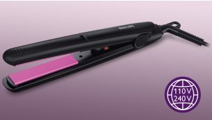 Philips Selfie Straightener Use anywhere in the world with universal voltage