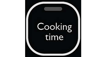 Easy to program timer indicates the cooking progress