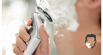 Aquatec обеспечивает комфортное сухое или освежающее влажное бритье