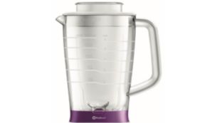 Jarro grande resistente a quebras para partilhar batidos