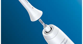 Bármilyen Philips Sonicare rápattintható fogkefével használható