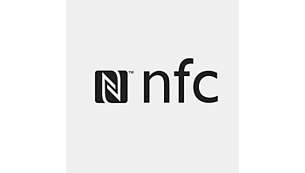 Ligação NFC de um só toque para emparelhamento fácil