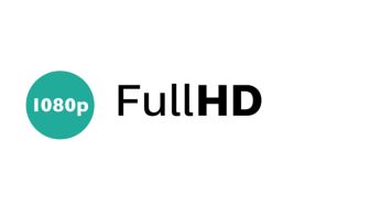 Full HD LED for brilliant images with incredible contrast