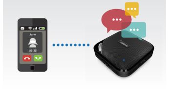 Vestavěný mikrofon pro telefonování handsfree