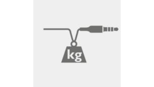 Cable reforzado Kevlar® para una máxima durabilidad