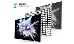 Технология Micro Dimming оптимизирует контрастность изображения на экране телевизора