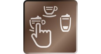 Une multitude de spécialités de café préparées à l’aide d’un simple bouton