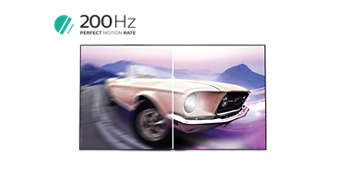 200Hz PMR สำหรับภาพเคลื่อนไหวที่คมชัด