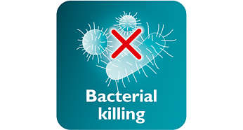 Парата унищожава до 99,9% от бактериите*