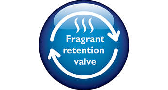 Fragrant Retention Valve to lock original tasty Rice