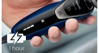 1-hour charging time