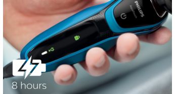 8-hours charging time