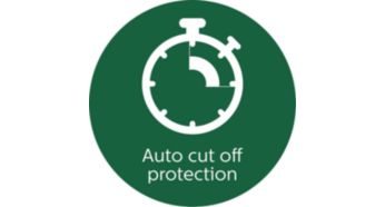 Auto cut off protection for enhanced motor life