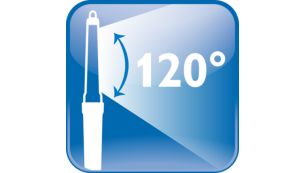 Široký úhel paprsku: až 120°