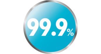  99,9 %   