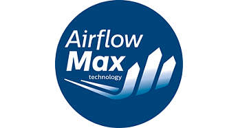 Kuvvetli emiş gücü için devrim niteliğindeki AirflowMax teknolojisi