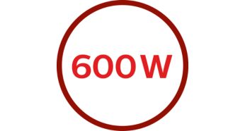 Motor de 600W para processamento potente