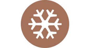 Студена струя за завършване на прическата