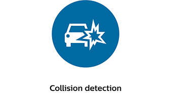 Détecteur de collision et enregistrement d'urgence automatique