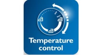 Bigger temperature dial for easier temperature adjustment