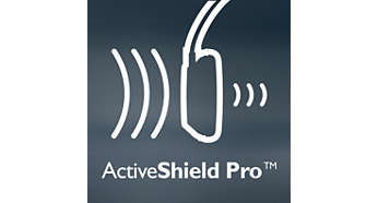 ActiveShield Pro™ mürasummutus vähendab müra kuni 99%