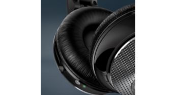 Soft ergonomic cushions for long wearing comfort