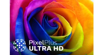 Pixel Plus UltraHD for vivid, natural, and real pictures