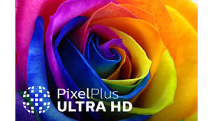 Pixel Plus UltraHD for vivid, natural, and real pictures