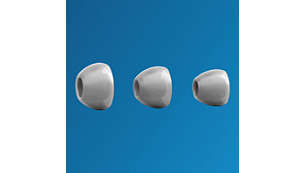 Избор от 3 размера накрайници на слушалките за идеалното прилягане за вас