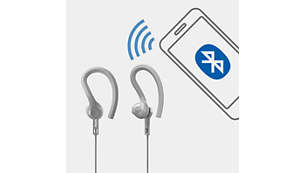 Compatível com Bluetooth® 4.1, HSP/HFP/A2DP/AVRCP