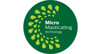 MicroMasticating: до 90 %* больше сока из фруктов, овощей и ягод