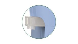 Detachable spout for easy cleaning of the mixer