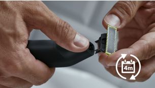Each blade lasts 4 months
