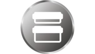 Designed to stack together for space saving storage