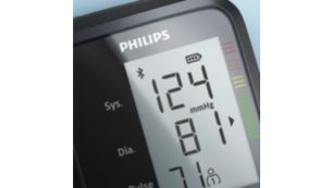 Large backlit screen clearly shows your measurement results