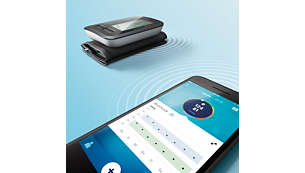 Synchronisation automatique avec l'application santé Philips HealthSuite via Bluetooth®