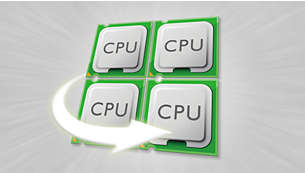 Процессор Quad Core для более быстрой работы