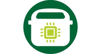 Microprocesorul integrat asigură o preparare uşoară, nesupravegheată