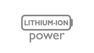 Lithium Ion rechargable battery with 120 minutes run time